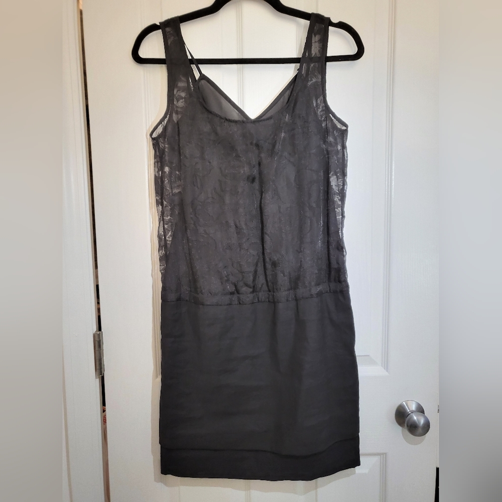 Black 2-layer dress